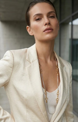 Long Snake Chain - Gold