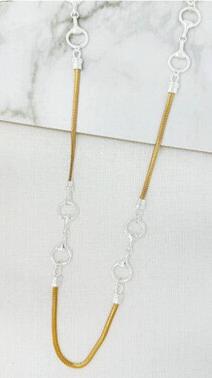 Long Snake Chain - Silver