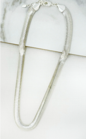 Short Snake Chain - Silver