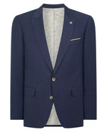 Load image into Gallery viewer, Navy Linen Jacket
