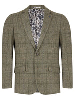 Load image into Gallery viewer, Green Check Jacket Regular Length
