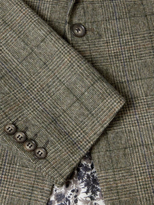 Green Check Jacket Regular Length