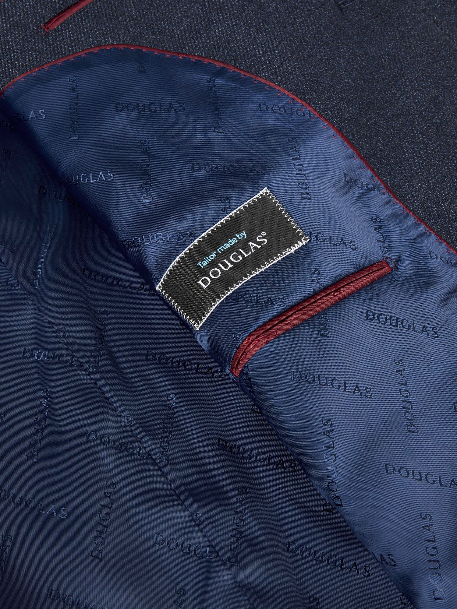 Douglas Blue Mix & Match Romelo Suit Jacket Short Length