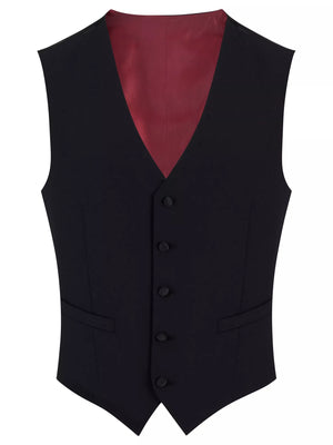 Black Dinner Suit Waistcoat