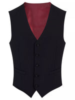 Load image into Gallery viewer, Black Dinner Suit Waistcoat
