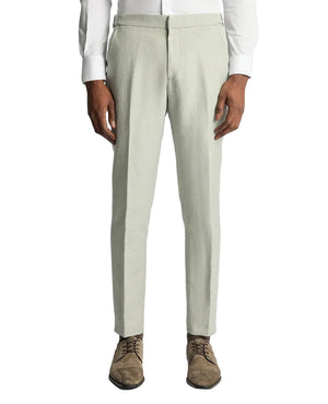 Green Linen Trousers