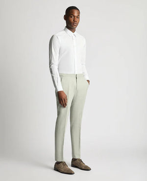 Green Linen Trousers