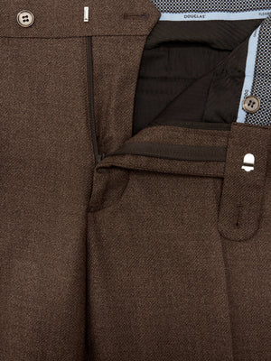 Brown Trousers Long Length