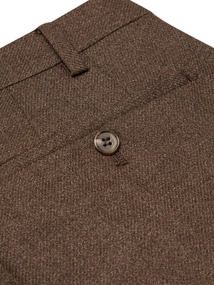Brown Trousers Long Length