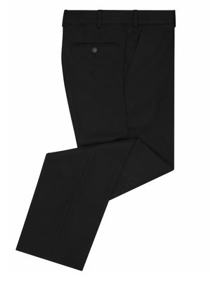 Black Trousers Long Length
