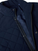 Load image into Gallery viewer, Douglas &amp; Grahame Navy Quilted Casual Coat Wilson
