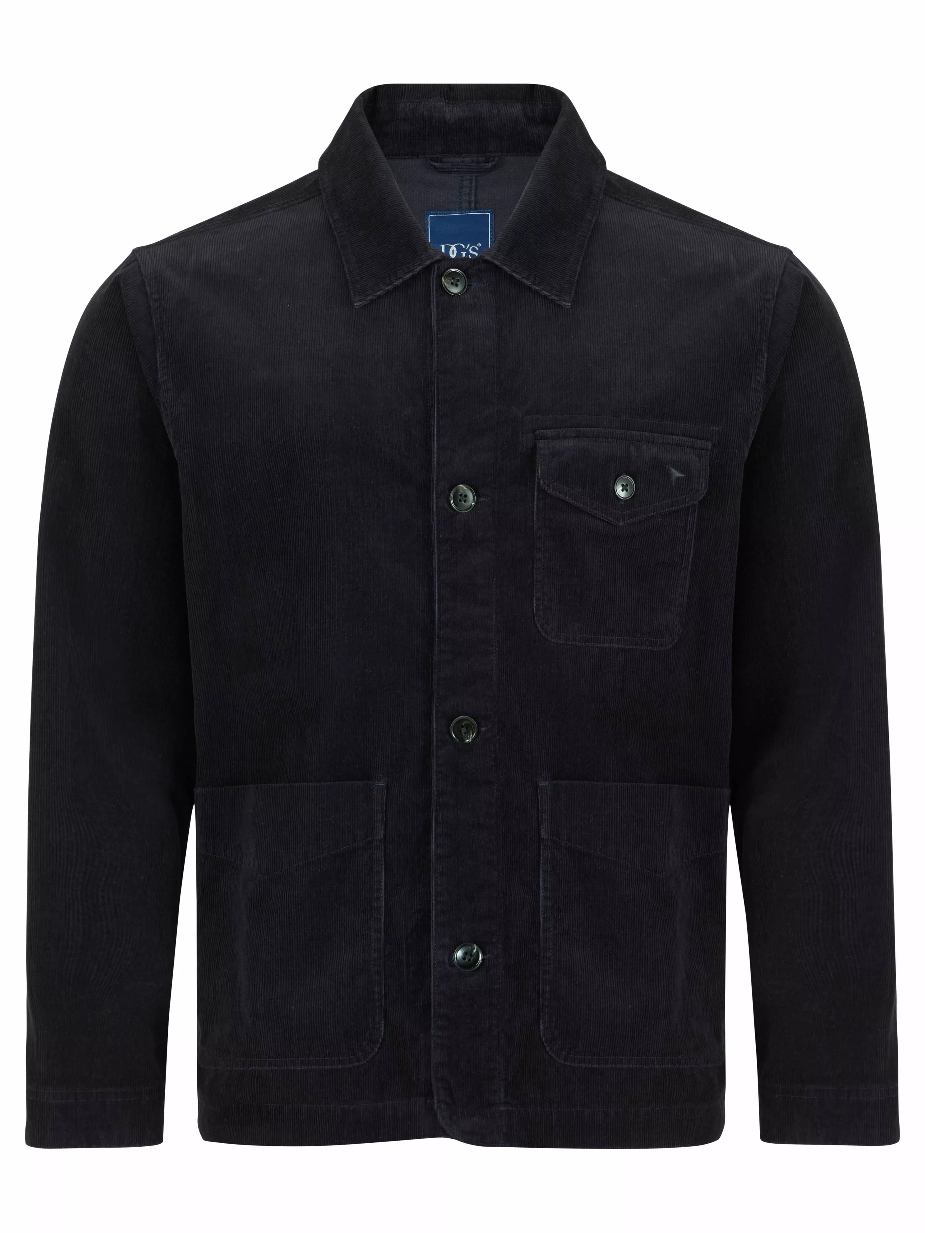 Navy Corduroy Shacket