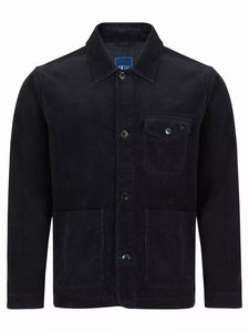 Navy Corduroy Shacket