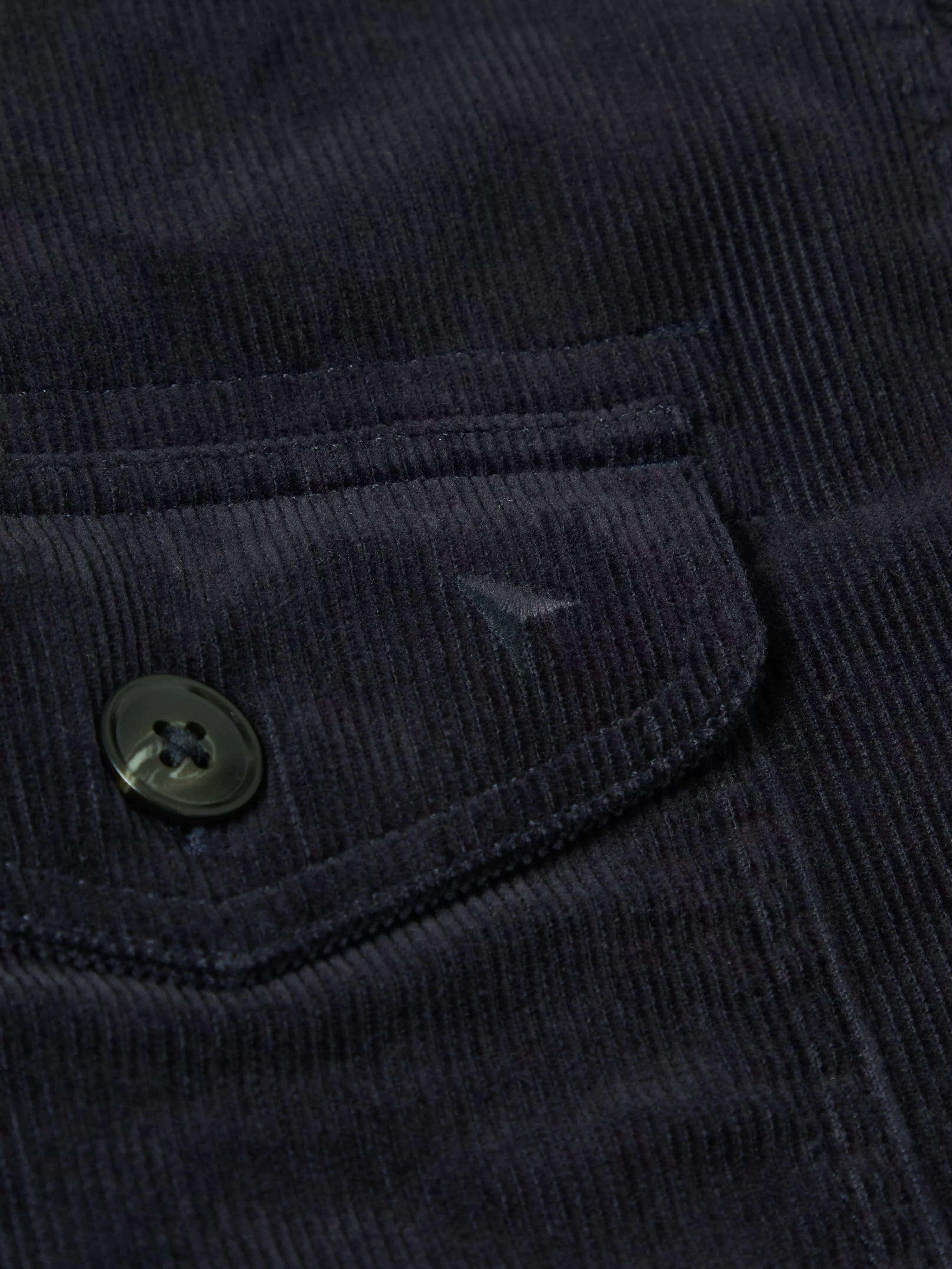 Navy Corduroy Shacket
