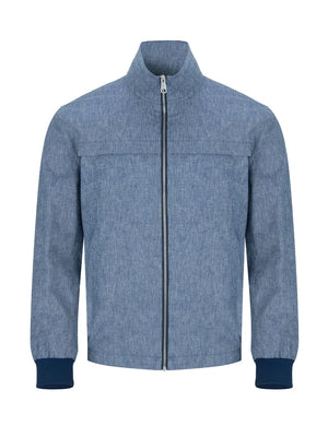 Blue Casual Coat