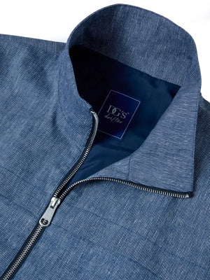 Blue Casual Coat