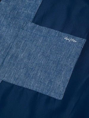 Blue Casual Coat