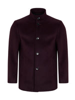 Load image into Gallery viewer, Plum Watson Wool Blend Overcoat

