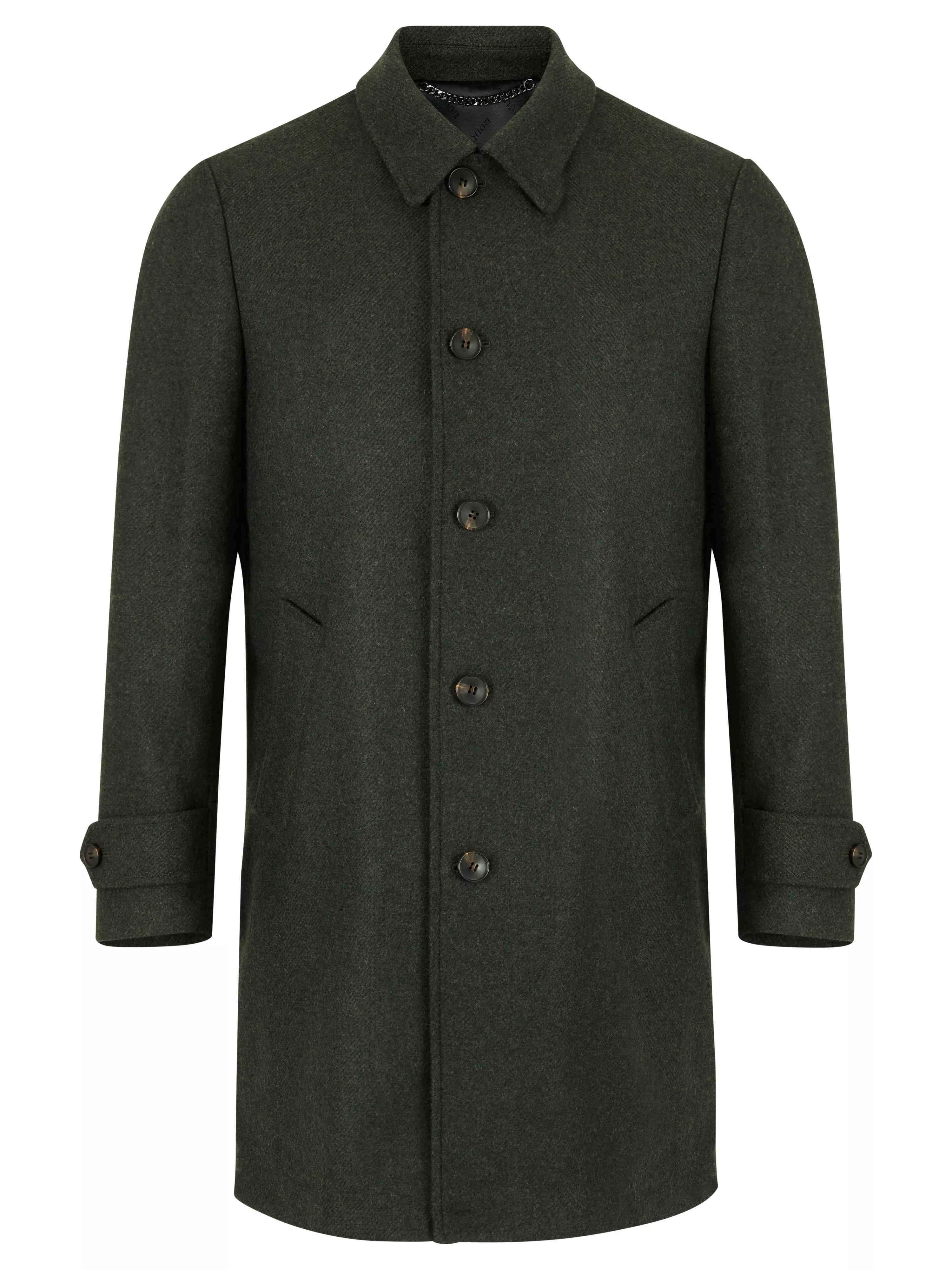 Green Tailored Coat