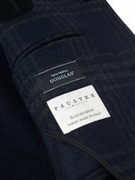 Load image into Gallery viewer, Navy Check Tailored Coat
