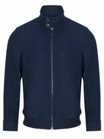 Load image into Gallery viewer, Blue Carter Bomber Jacket
