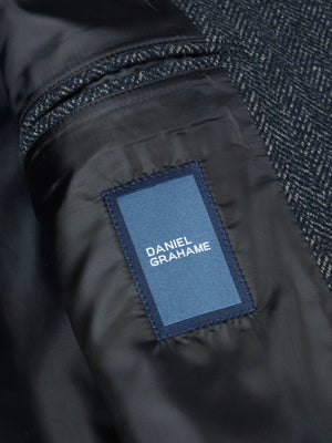 Charcoal Watson Wool Blend Overcoat
