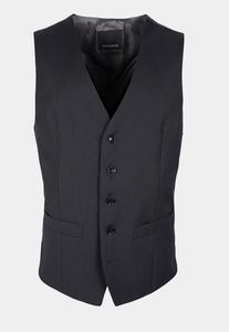 Roy Robson Charcoal Mix & Match Suit Waistcoat Long Length