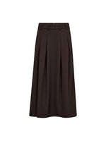 Load image into Gallery viewer, Brown Pleated Alini Skirt
