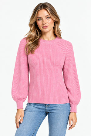 Rose Barrel Sleeve Knit