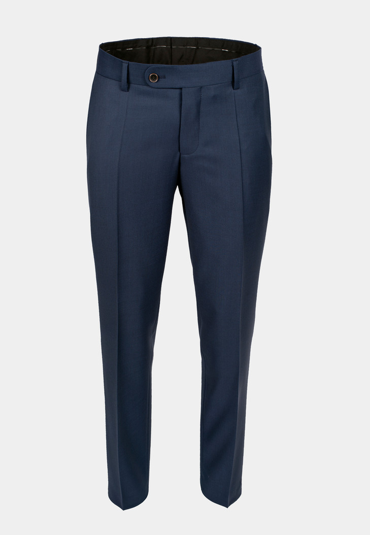 Roy Robson Blue Textured Mix & Match Suit Trousers Short Length