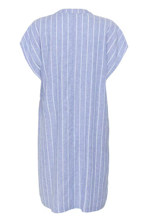 Sky Blue Stripe Dress