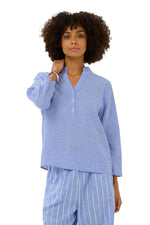 Load image into Gallery viewer, Sky Blue Blouse
