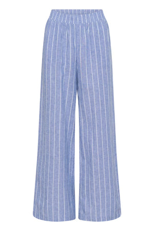 Blue Striped Trousers