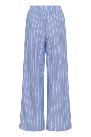 Blue Striped Trousers