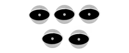 Enamel Oval Dress Studs