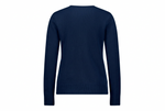 Load image into Gallery viewer, Navy Cashmere Crew Neck
