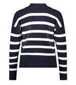 Load image into Gallery viewer, Navy White Striped Jumper
