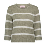 Load image into Gallery viewer, Green Striped Jumper
