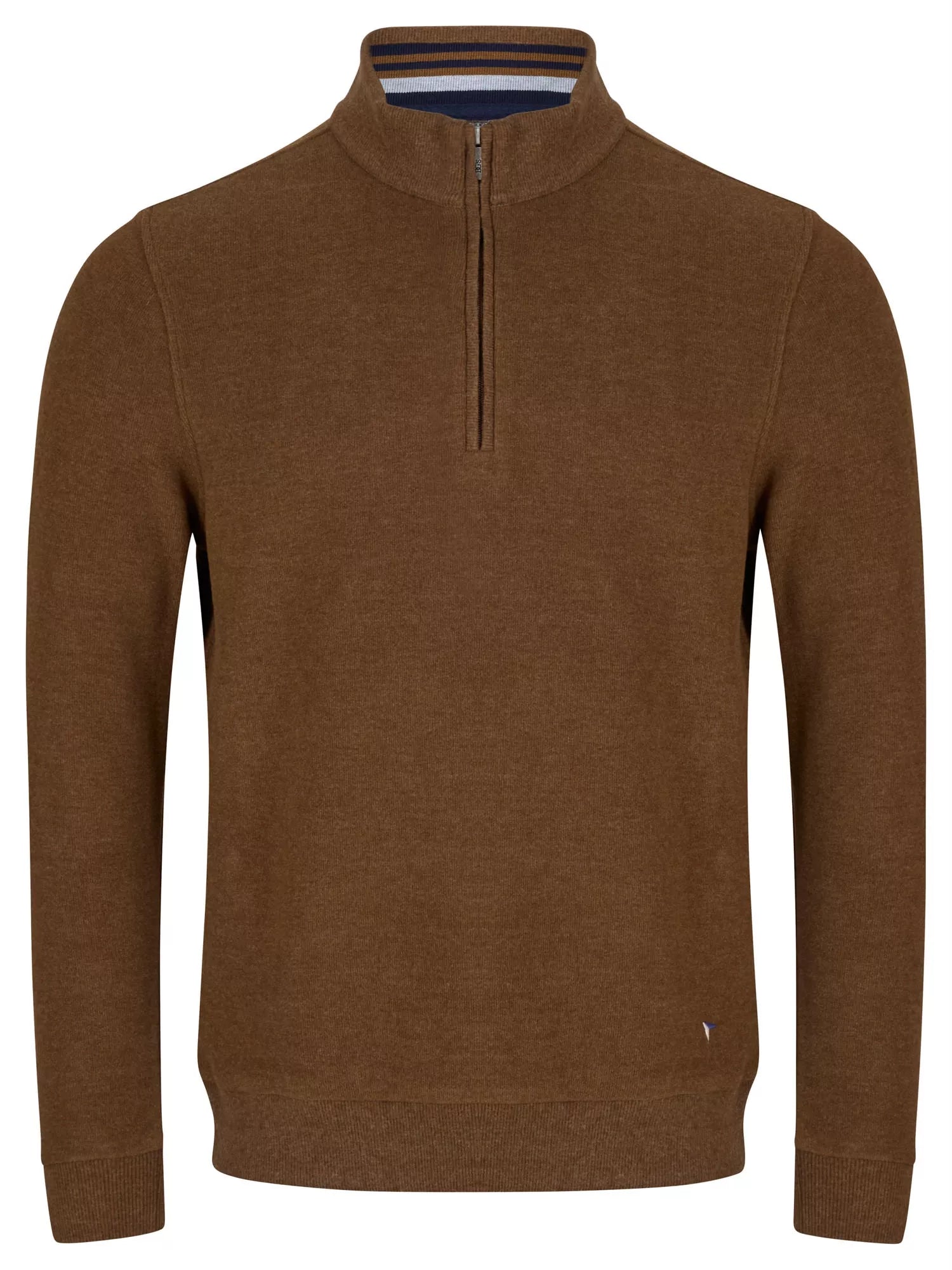 Hazelnut Half Zip Sweatshirt