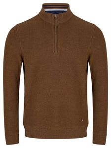 Hazelnut Half Zip Sweatshirt
