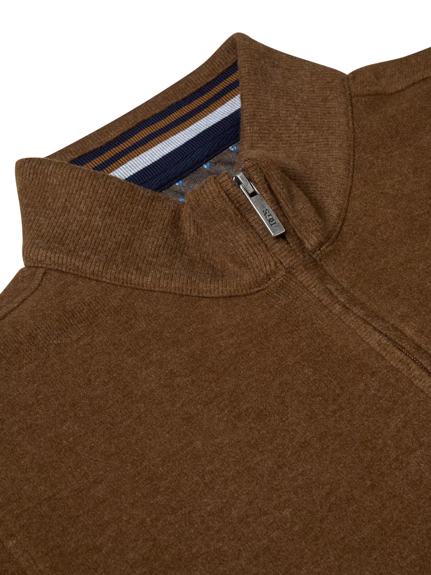 Hazelnut Half Zip Sweatshirt