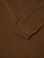 Load image into Gallery viewer, Hazelnut Half Zip Sweatshirt
