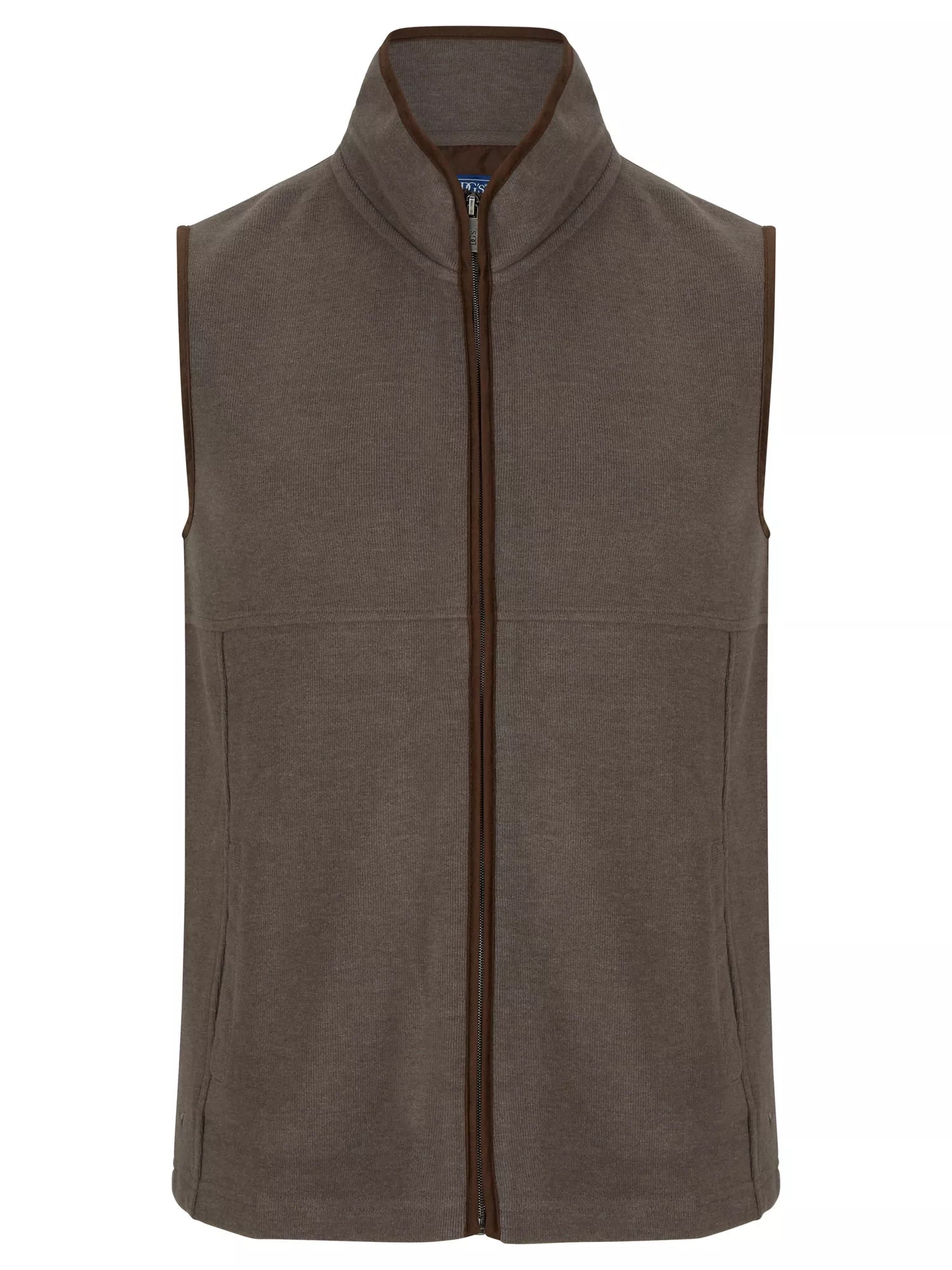 Brown Casual Gilet