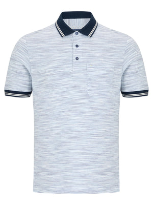 Blue Casual Polo Shirt