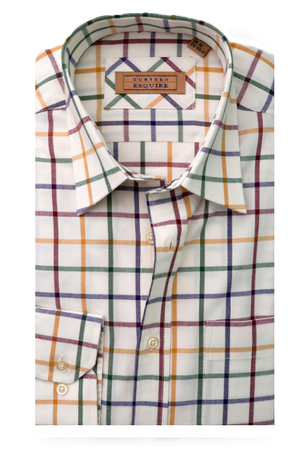 Multi Check Brushed Cotton Shirt
