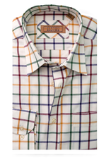 Load image into Gallery viewer, Multi Check Brushed Cotton Shirt
