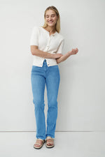 Load image into Gallery viewer, Blue Dina Straight Jeans
