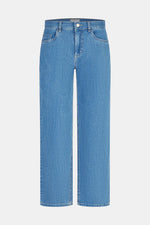 Load image into Gallery viewer, Blue Dina Straight Jeans
