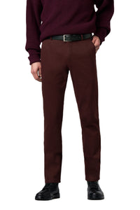 Wine Trim Pocket Trouser Regular Leg