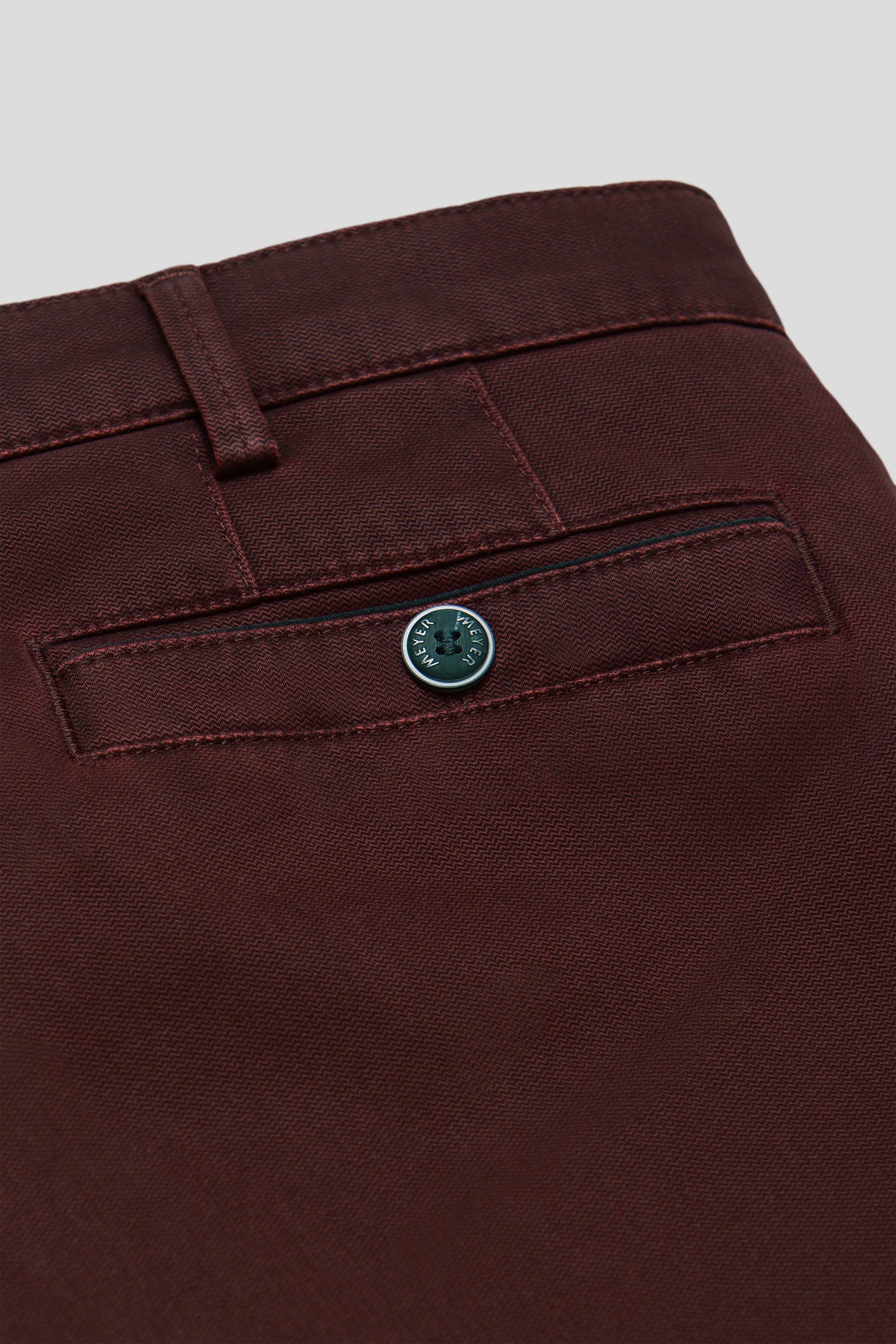 Wine Trim Pocket Trouser Regular Leg